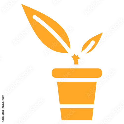 Flower Pot Vector Icons