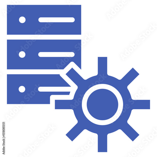 Database Settings Vector Icons