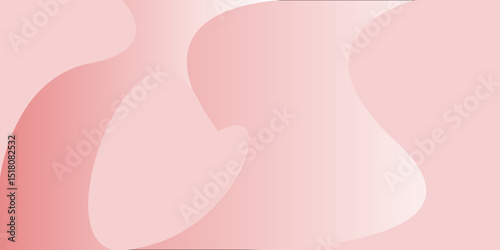 Pink romantic heart background with love and wedding design elements