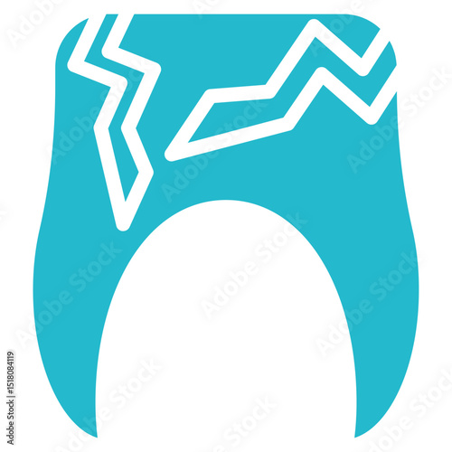 Tooth Decayed Vector Icons