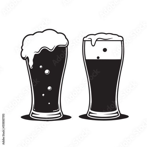 Beer drink vector
