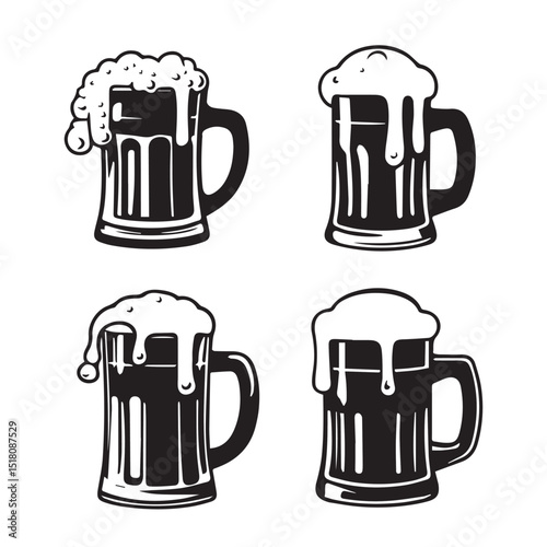 Beer drink vector