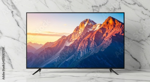 Modern flat screen TV