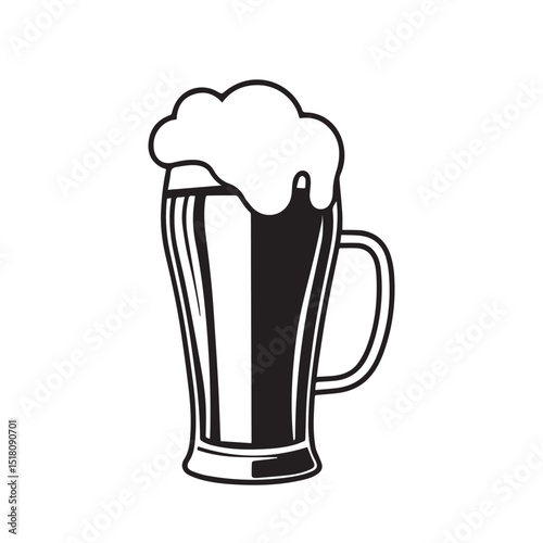 Beer drink vector