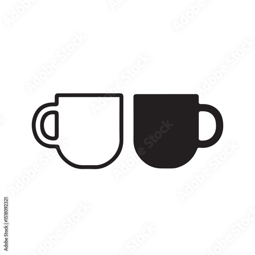 Mug vector design