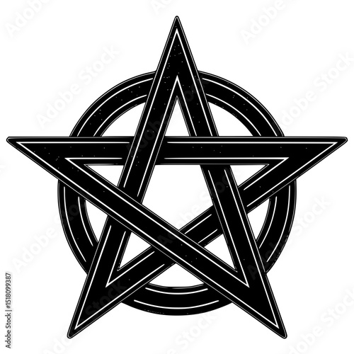 star of david vector illustration