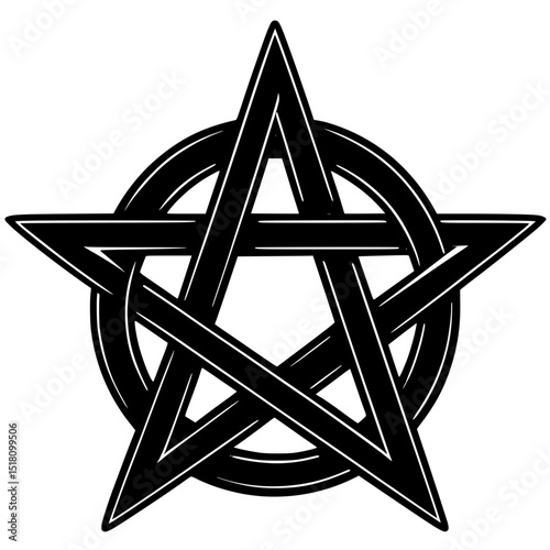 star of david vector illustration