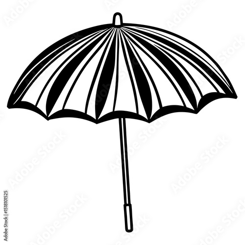 umbrella isolated on white background