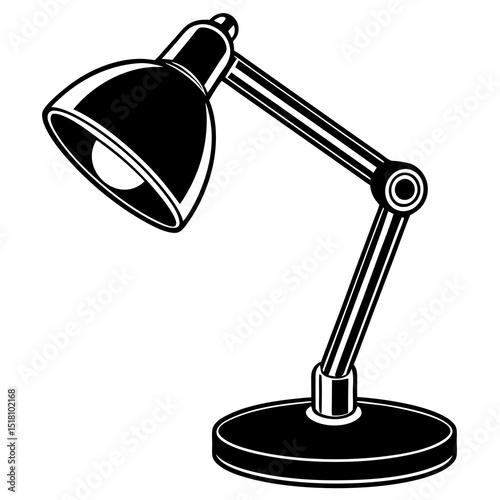 table lamp isolated