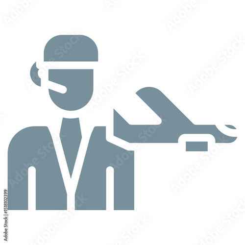 Pilot Vector Icons