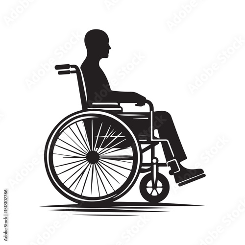 disabled person in wheelchair