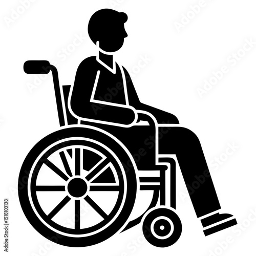 disabled man in wheelchair