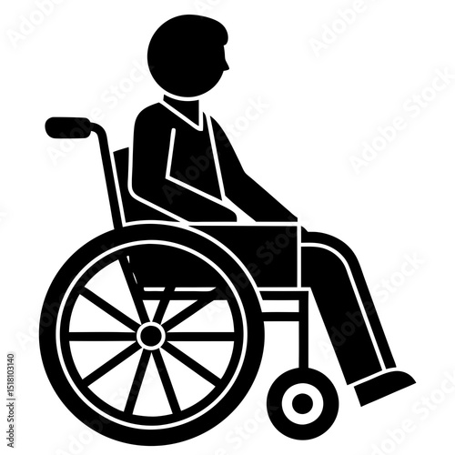 man in wheelchair