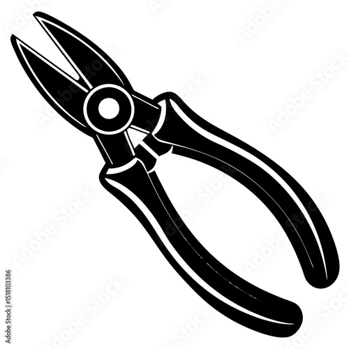 pliers isolated on white
