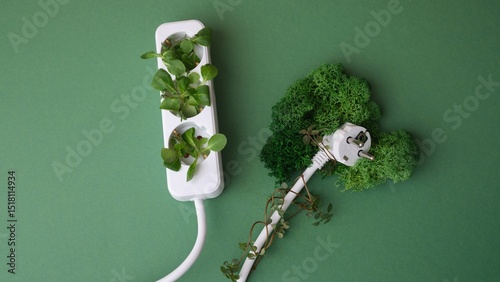 green us power cable