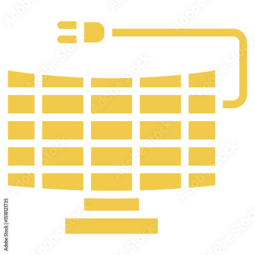 Solar Panel Vector Icons