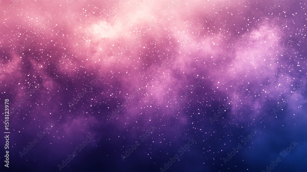 Naklejka premium Fine Soft Pale Blush Dust-Lik Blend Pink Violet And With