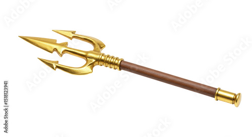 Cuadro en lienzo Isolated Trident