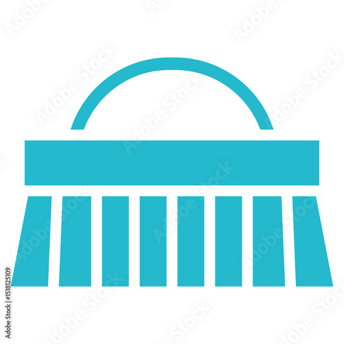 Cleaning Brush Vector Icons