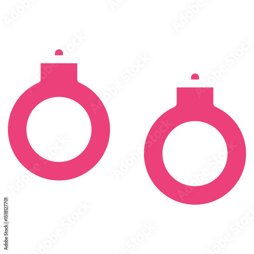 Handcuffs Vector Icons