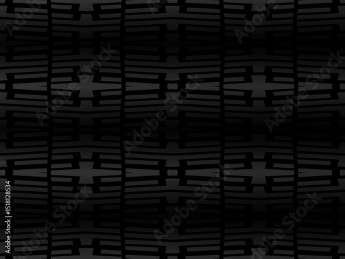 Black metal texture steel background. Perforated metal sheet.	
