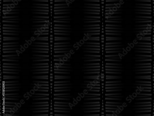 Black metal texture steel background. Perforated metal sheet.	