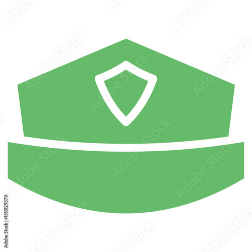Police Hat Vector Icons