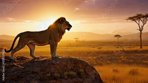 lions in Africa	
