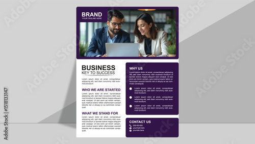 Business or Corporate flyer design template