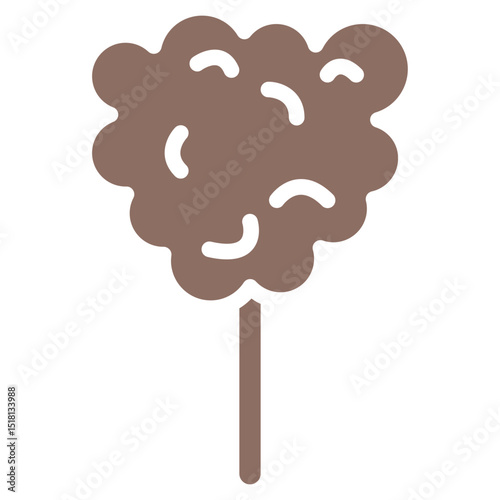 Cotton Candy Vector Icons