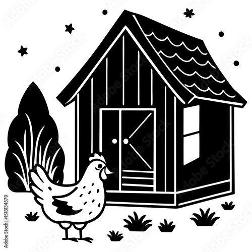 cozy coop resting