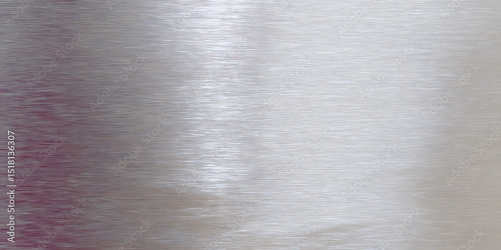 Fototapeta premium Abstract Brushed Metal Texture in Delicate Pastel Silver Tones and Horizontal Lines