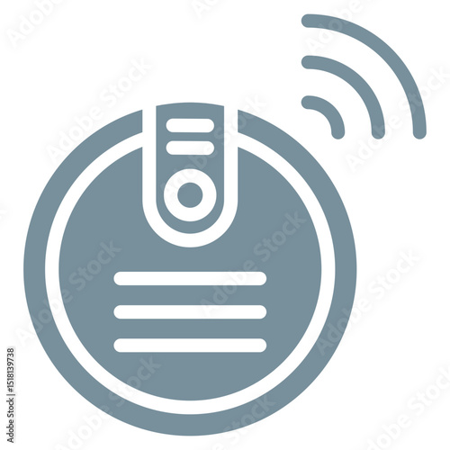 Smart Vecuum Cleaner Vector Icons