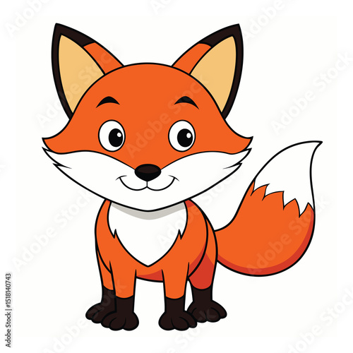 red fox cartoon