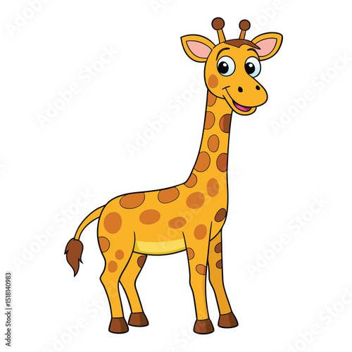 giraffe vector illustration