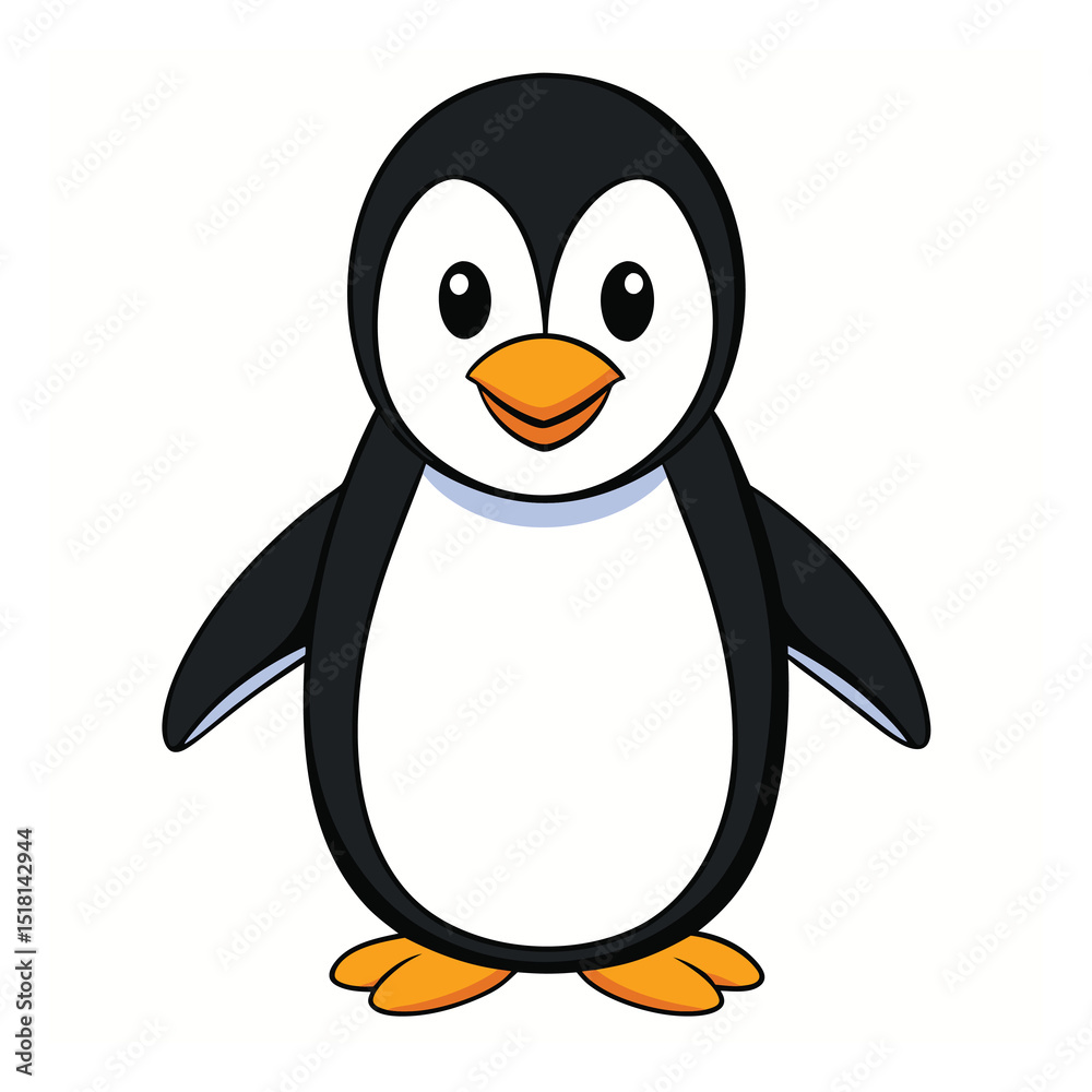 Obraz premium penguin on the snow