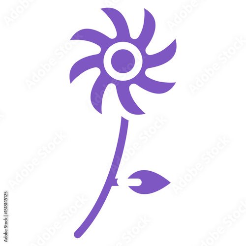 Lilies Vector Icons