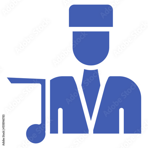 Irish Musician Vector Icons