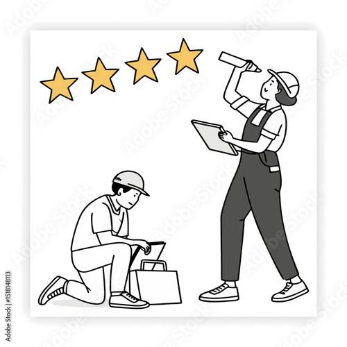 HR and Employee Management Doodle pack