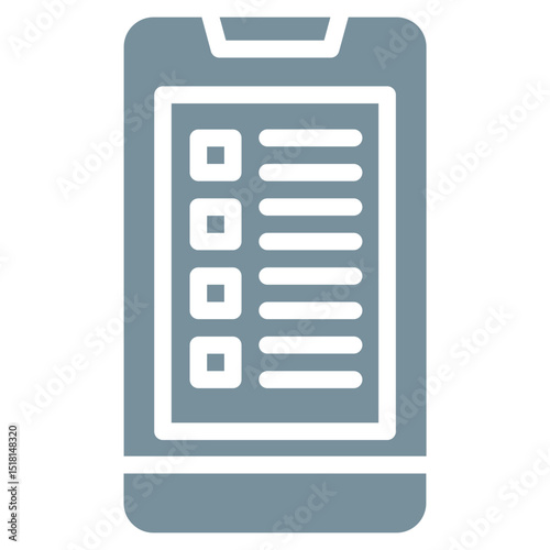 Digital Receipt Vector Icons
