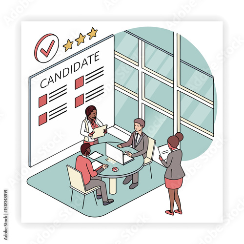HR and Employee Management Doodle pack