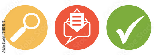 E-Mail suchen und finden - Button Banner
