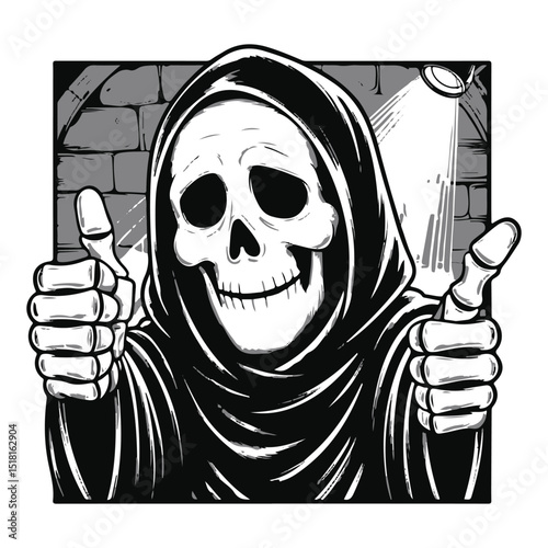 Grim Reaper Skeleton
