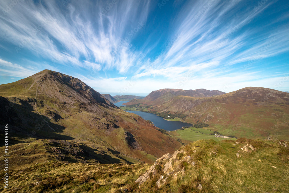 Fototapeta premium Views from the Lake District in England, UK