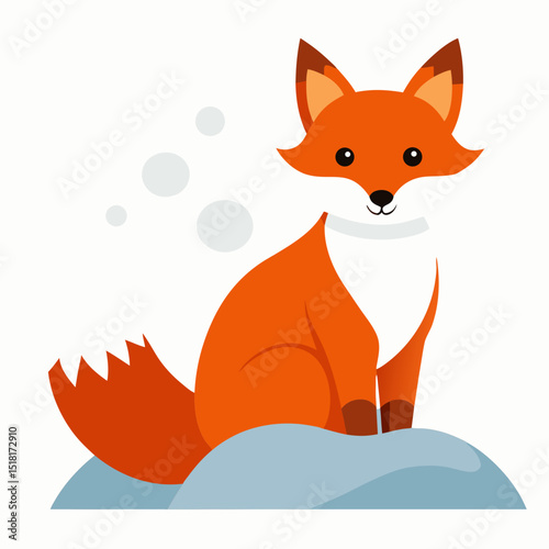 red fox cartoon