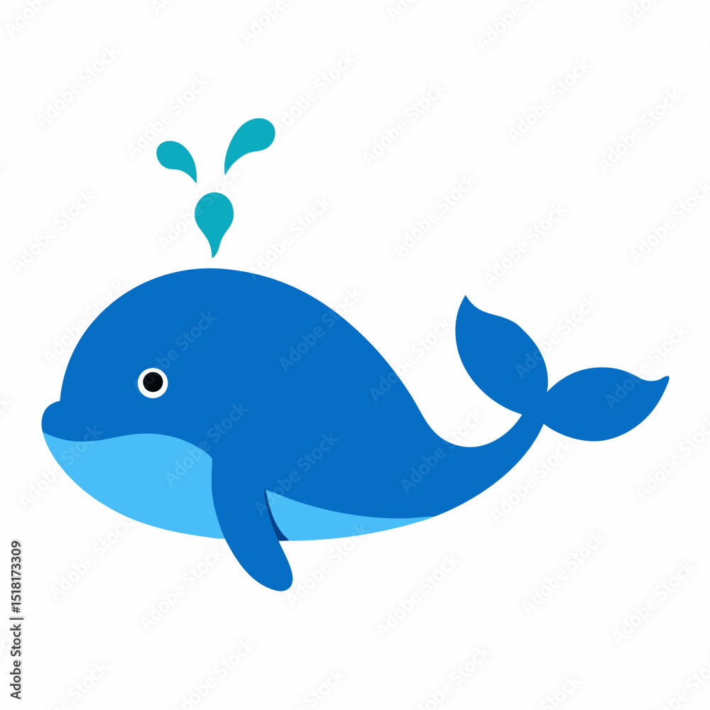 Fototapeta premium dolphin with a ball
