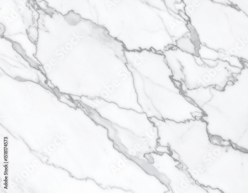 Marble texture background with silver veins, luxury surface, white and gray tones, elegant pattern, copy space
