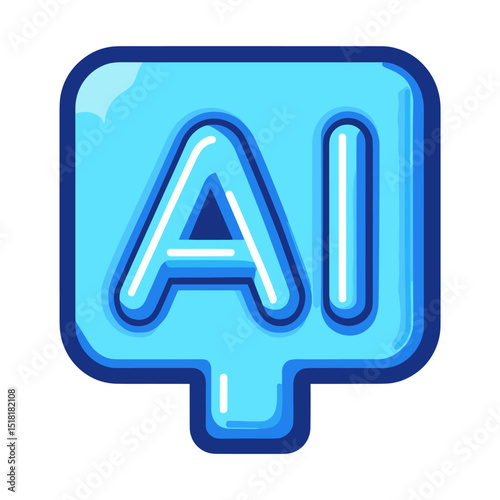 Technology digital symbol color vector