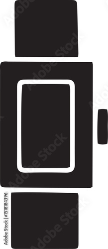 digital camera isolated on white