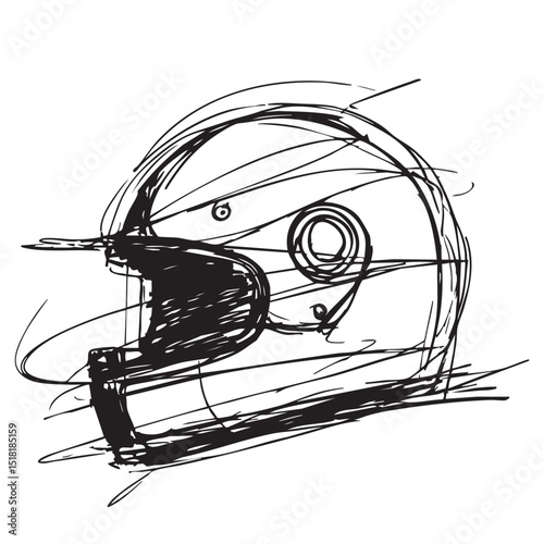Helmet design for motorsport fans and racing events